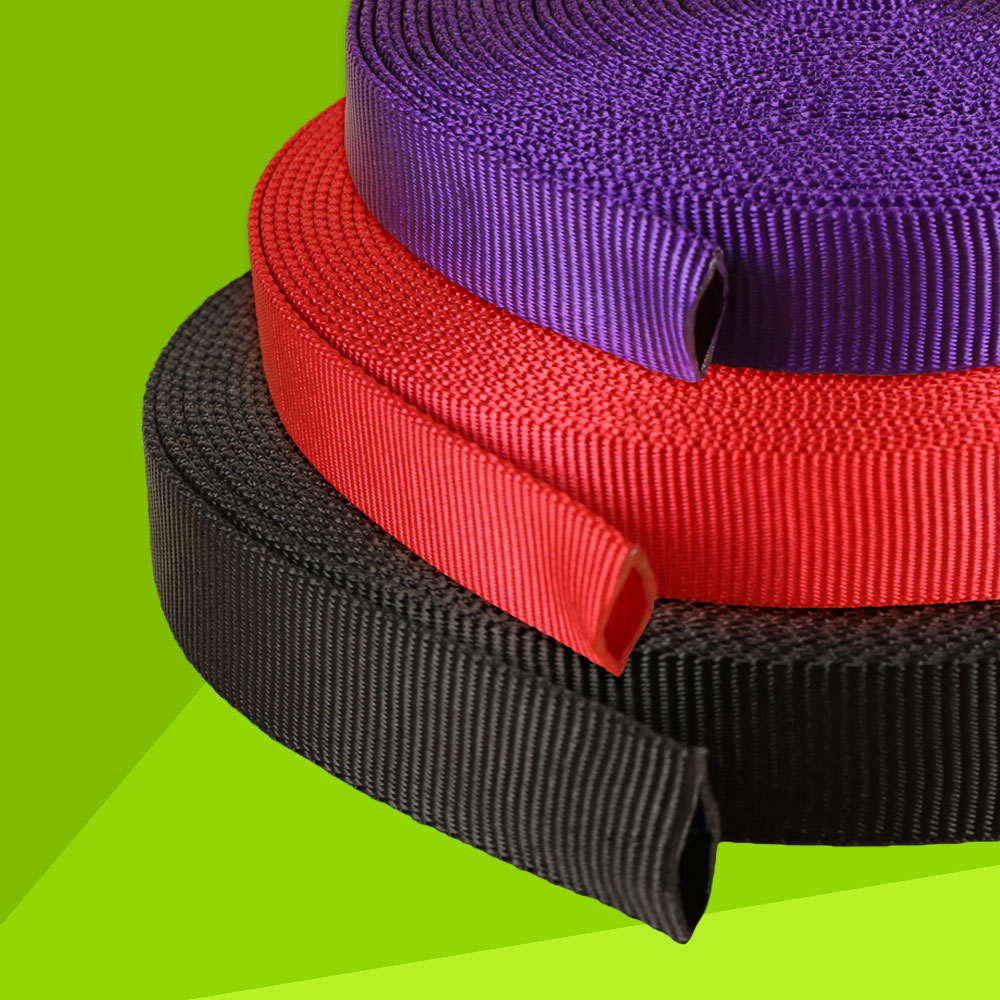 1/2 Tubular Polyester Webbing - Ripstop by the Roll