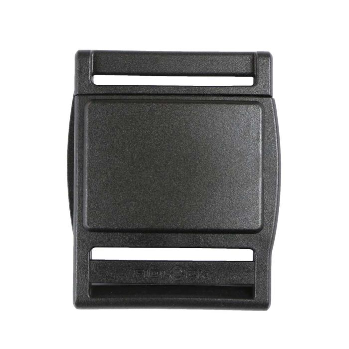 1 1/2 Inch Plastic Fidlock Magnetic Slide Release Buckle Black - Strapworks