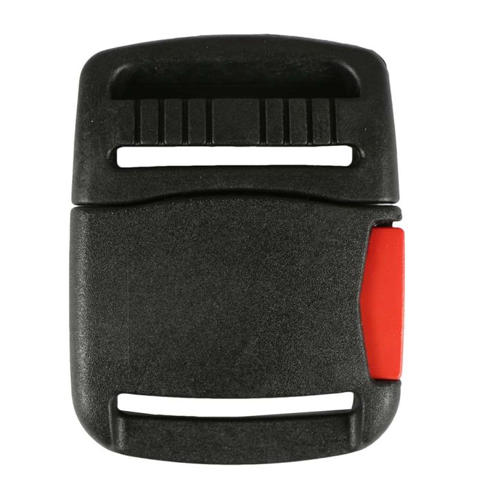 Black Plastic Buckles 1.5 Inch or 2 Inch with Side Release — ZipUpZipper