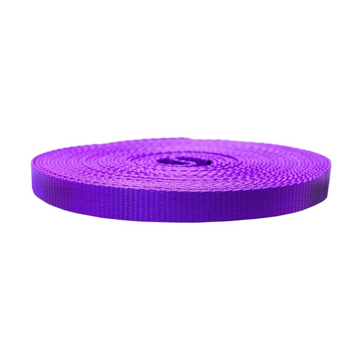 3/4 Inch Flat Nylon Purple - Strapworks