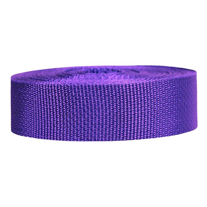 1-1/2 Inch Lightweight Polypropylene Purple - Strapworks