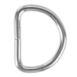 1 Inch Stainless Steel D-Ring with Clip