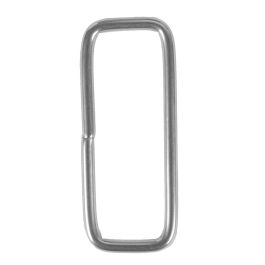 3/4 Inch Metal D-Ring with Clip