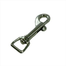 Mini Snap Shackle Keychain (Black) Key Hook Key Ring Small Military Vintage  Outdoor Small Metal, Iron