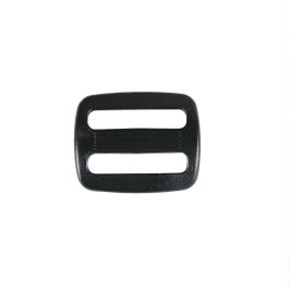 1 Inch Plastic Slide Black - Strapworks