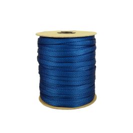 3/8 Inch Flat Nylon Pacific Blue - Strapworks