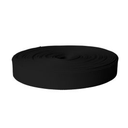 1 Inch Polyester Ribbon Black