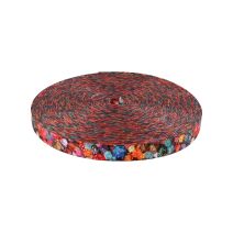 1 Inch Dice Pile Picture Quality Polyester Webbing