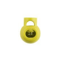 Yellow Ball Style Plastic Cord Lock
