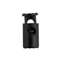 Black Barrel Style Plastic Cord Lock