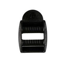 3/4 Inch Plastic Strap Adjuster Double Adjust Black
