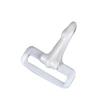 1 1/2 Inch Plastic Swivel Snap Hook White