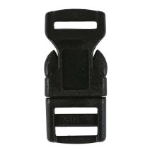 4pcs Black Plastic Side Quick Release Buckles Snap Clip for 20mm Webbing  Band 