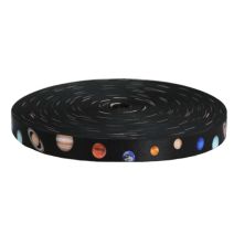 1 Inch Solar System Picture Quality Polyester Webbing