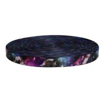 1 Inch Space Cats Picture Quality Polyester Webbing