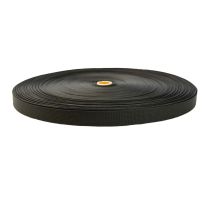 1 Inch Flat Nylon Tape Webbing Black