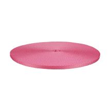1/2 Inch Flat Nylon Webbing Pink