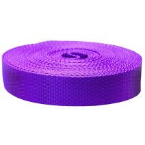 1-1/2 Inch Flat Nylon Webbing Purple