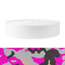 2 Inch Mil-Spec 17337 Style Polyester Webbing Camouflage Pink
