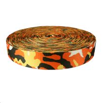 2 Inch Picture Quality Polyester Webbing Camouflage Autumn