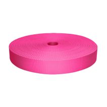 1-1/2 Inch Picture Quality Polyester Webbing Pink