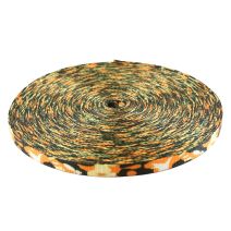 3/8 Inch Utility Polyester Webbing Camouflage Autumn