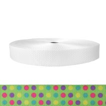 1-1/2 Inch Utility Polyester Webbing Candy Dots