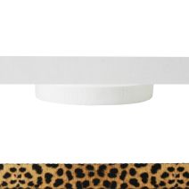 1 Inch Polyester Ribbon Leopard