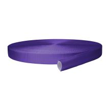 1 Inch Tubular Polyester Webbing  Purple