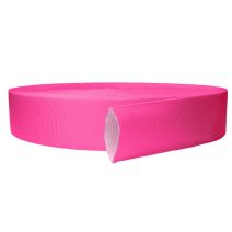 2 Inch Tubular Polyester Webbing  Pink