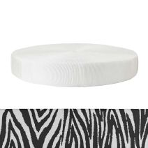 2 Inch Tubular Polyester Webbing  Zebra