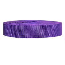 1 Inch Heavyweight Polypropylene Webbing Purple